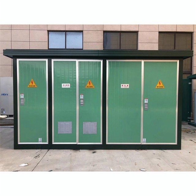 新蔡1600KVA欧式箱式变压器